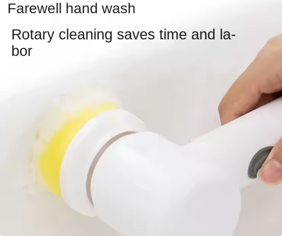 Multi-functional Electric Cleaning Brush for Kitchen and Bathroom - Wireless Handheld Power Scrubber for Dishes, Pots, and Pans